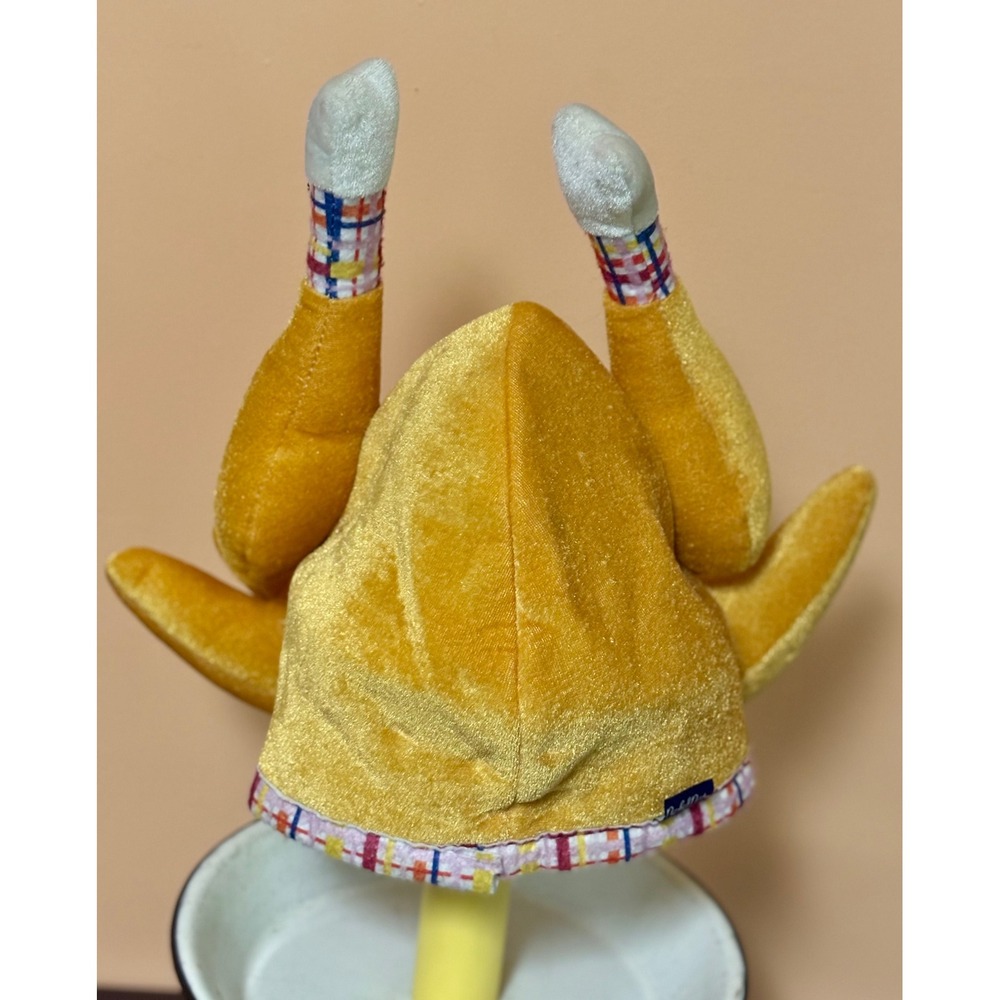 Packed Party Roasted Turkey Plush Hat Thanksgiving Costume Novelty Halloween